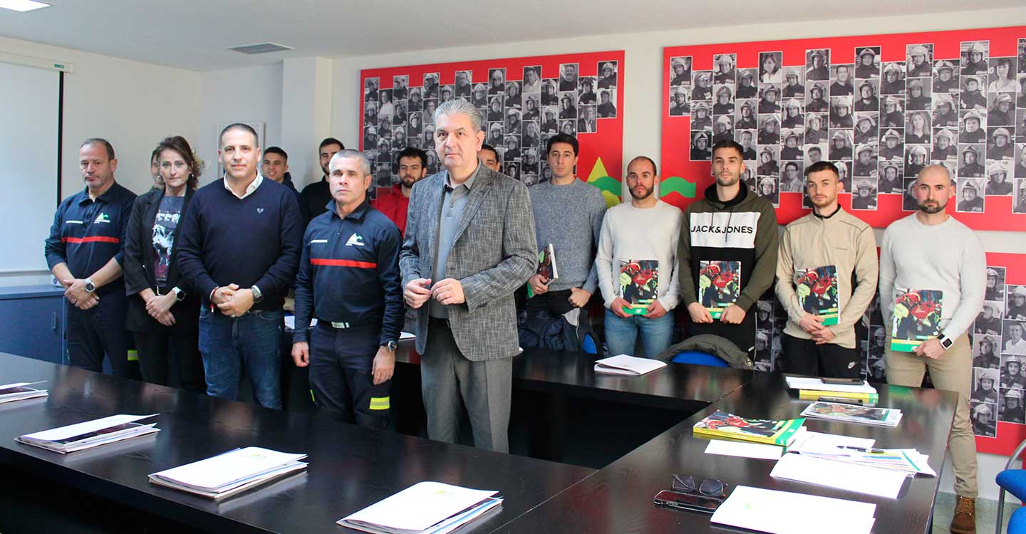 Los nuevos bomberos de la provincia de Ciudad Real inician el curso selectivo para incorporarse al Servicio Contra Incendios y Salvamento