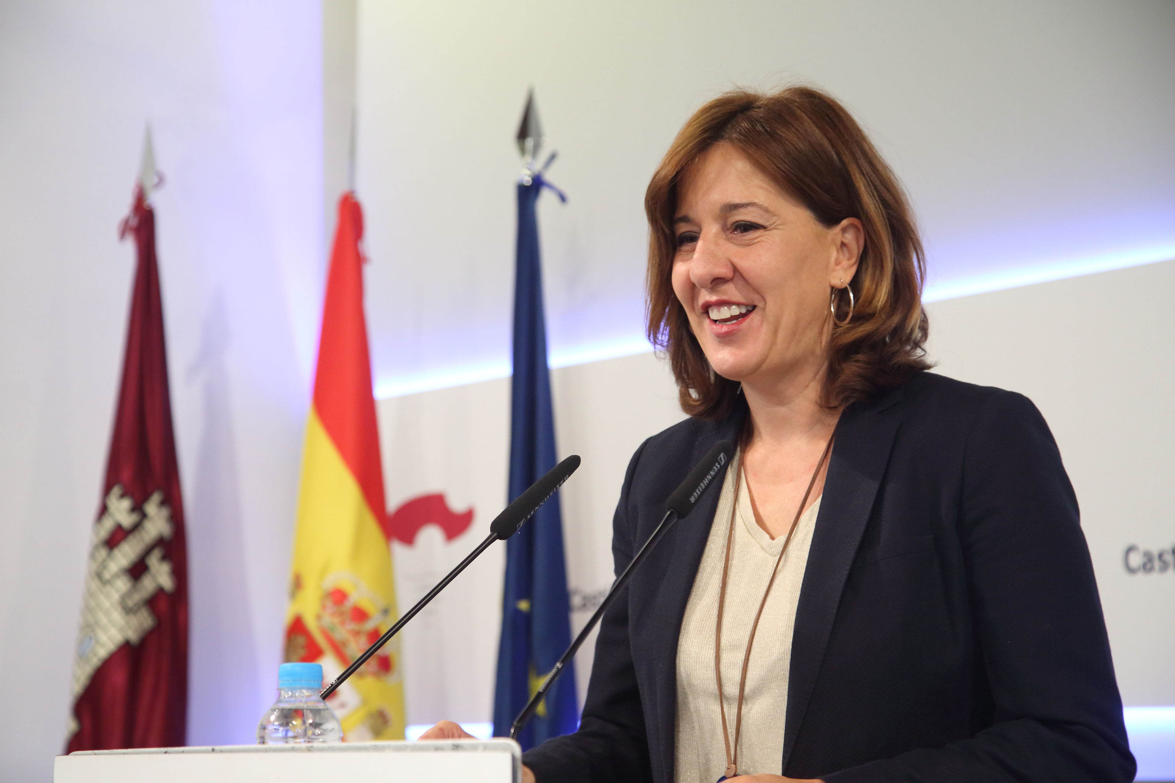 Blanca Fernández resalta el “buen síntoma” que supone que la provincia de Ciudad Real registre la mayor bajada de paro en un mes de marzo desde 2008