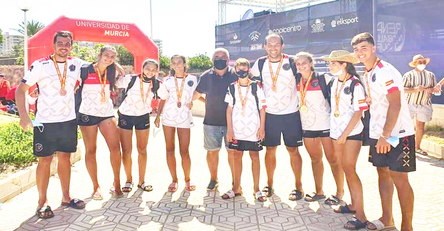 Nuestros jóvenes deportistas cosechan grandes logros en el Campeonato de España de Balonmano Playa