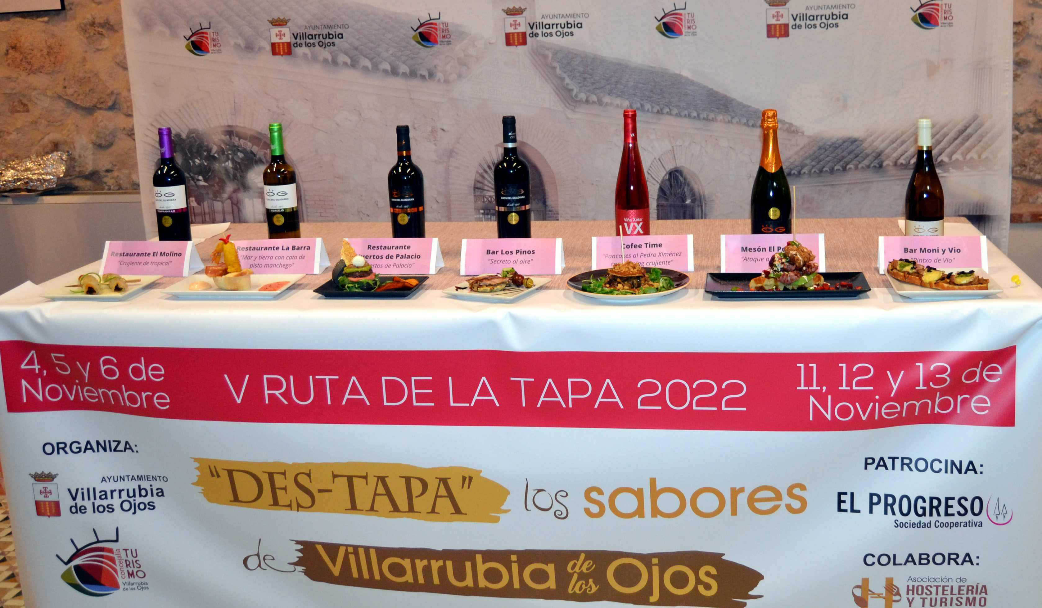 Gran éxito de la 5ª Ruta de la Tapa “Des-tapa los sabores de Villarrubia de los Ojos”, con cerca de 12.000 exquisiteces consumidas