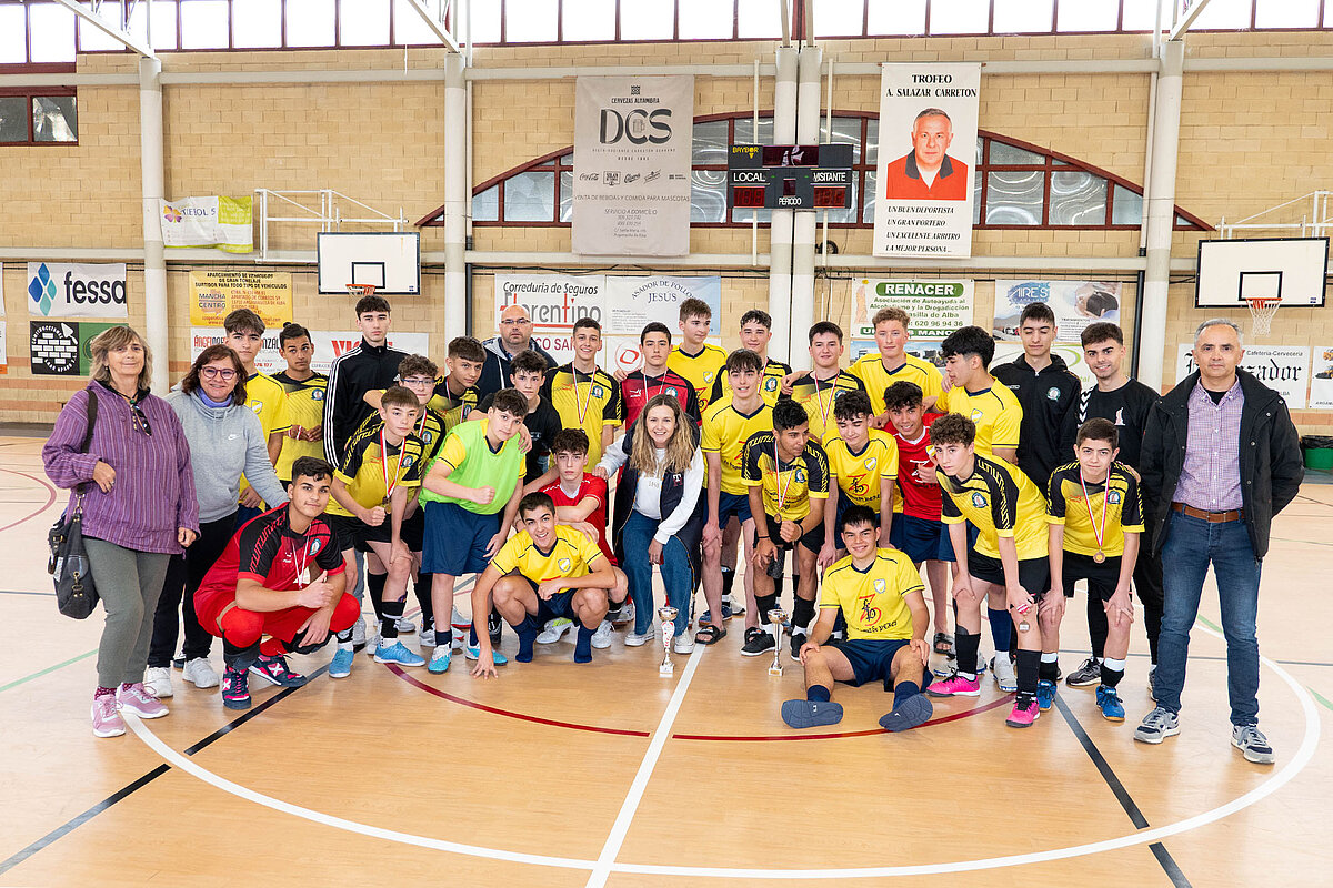 Las EE.DD. Argamasilla de Alba se hacen con el tercer puesto en la fase provincial del Campeonato Regional de Deporte Escolar