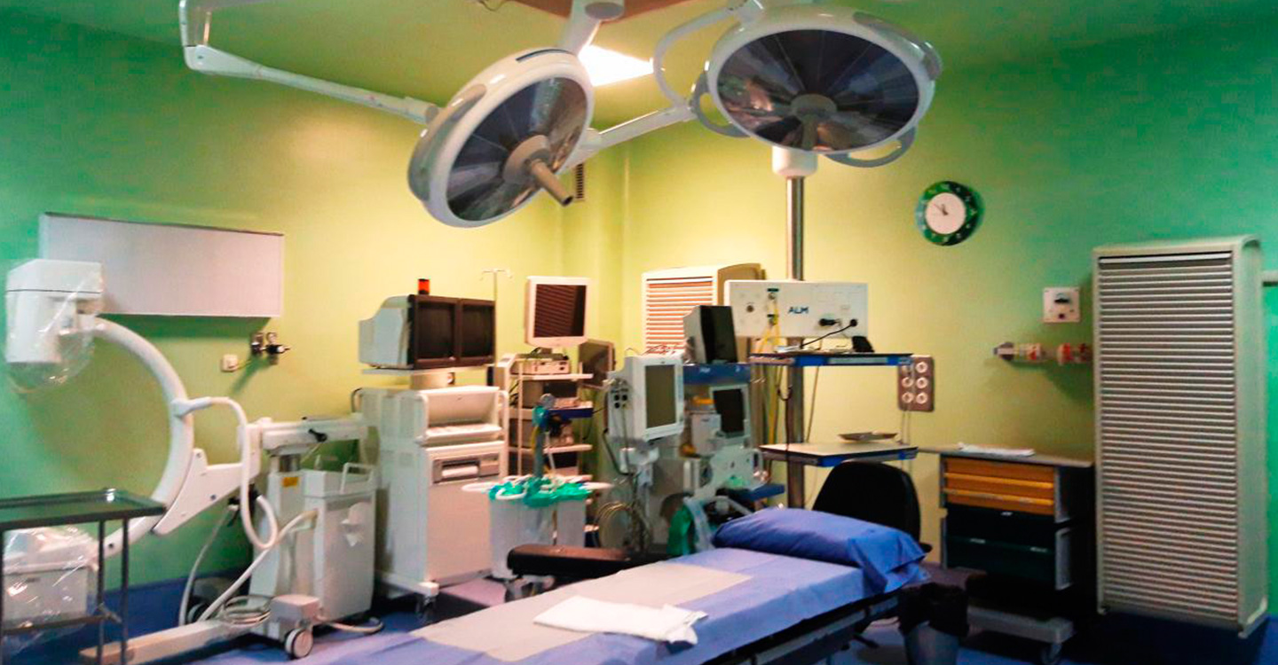El Gobierno regional renueva la iluminación de los quirófanos del Hospital de Manzanares para favorecer la eficiencia energética