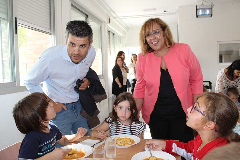 En marcha el nuevo comedor escolar en el CEIP ‘Virgen de Criptana’ de Campo de Criptana 