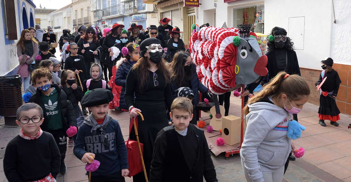 Entre llantos y lamentos Argamasilla de Alba ha despedido a la sardina