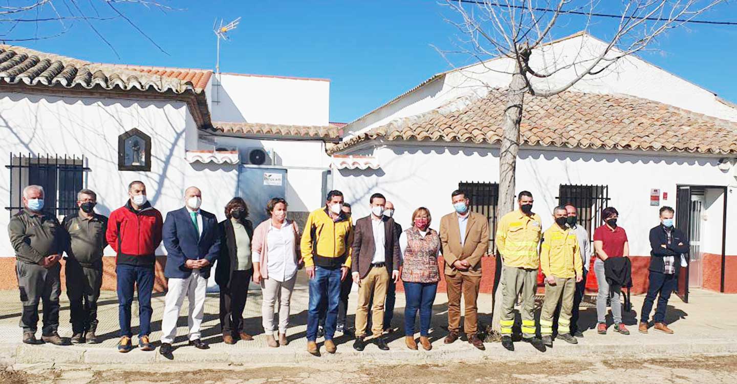 El Gobierno de Castilla-La Mancha refuerza su dispositivo de incendios forestales invirtiendo 220.000 euros en la nueva base de retén del Viso del Marqués 