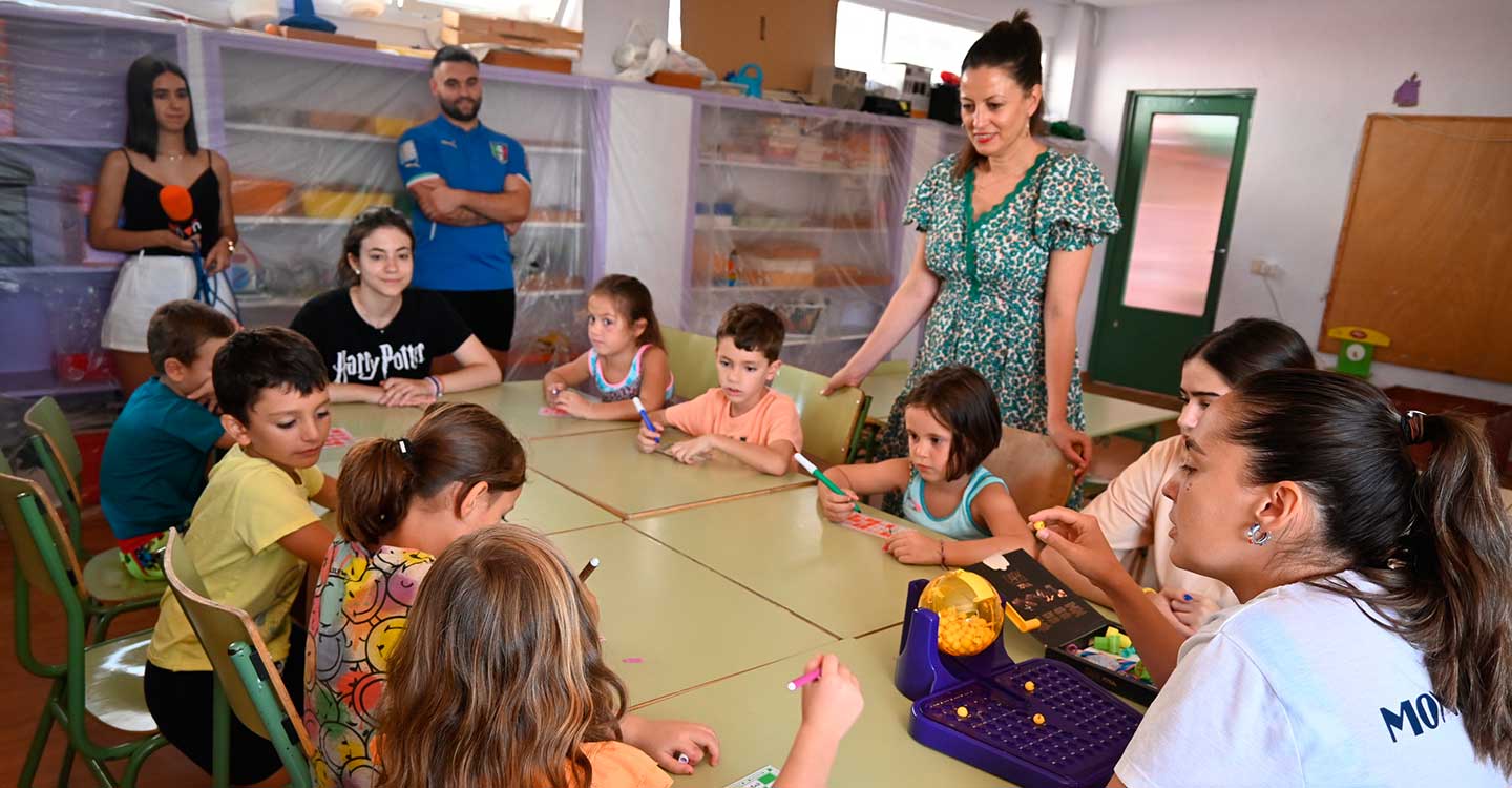 La Escuela de Verano de Valdepeñas concluye este viernes con 260 niños y niñas participantes