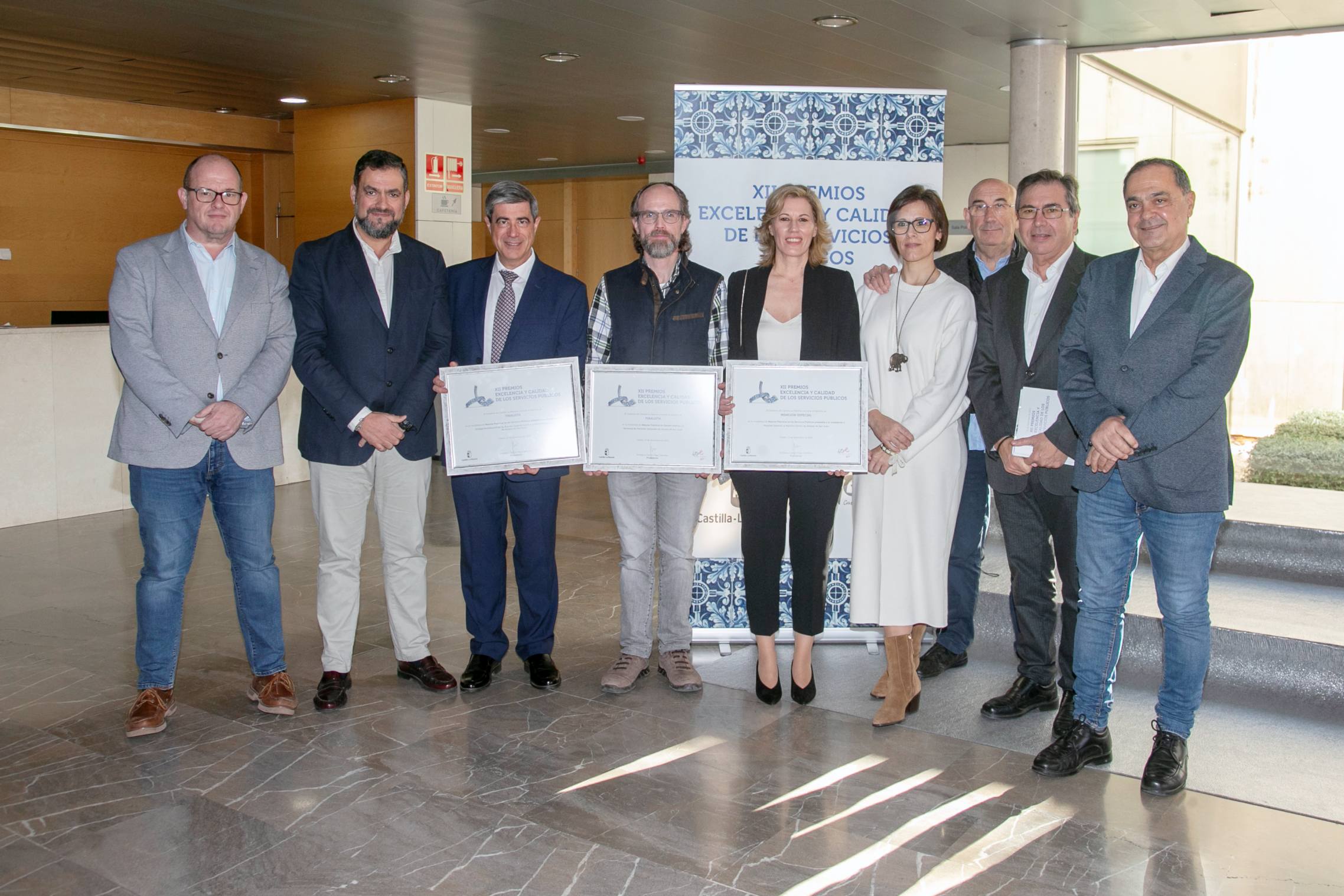 La Gerencia de Alcázar de San Juan logra una mención especial y dos diplomas de finalista en los XII Premios Excelencia y Calidad de los Servicios Públicos