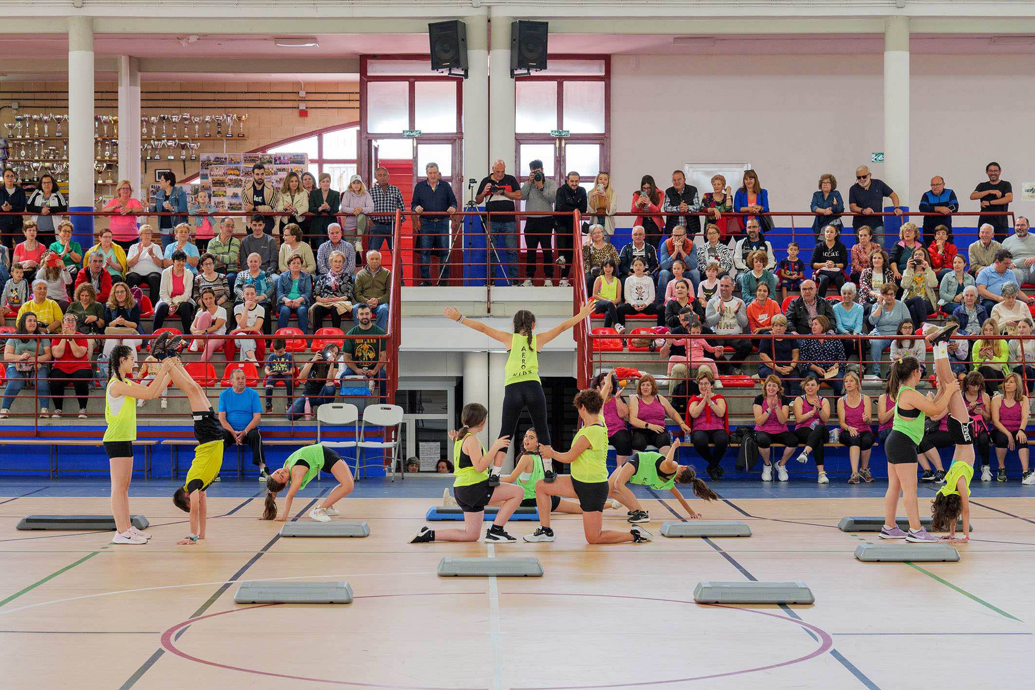 Gran exhibición de fitness de las Escuelas Deportivas Municipales de Argamasilla de Alba