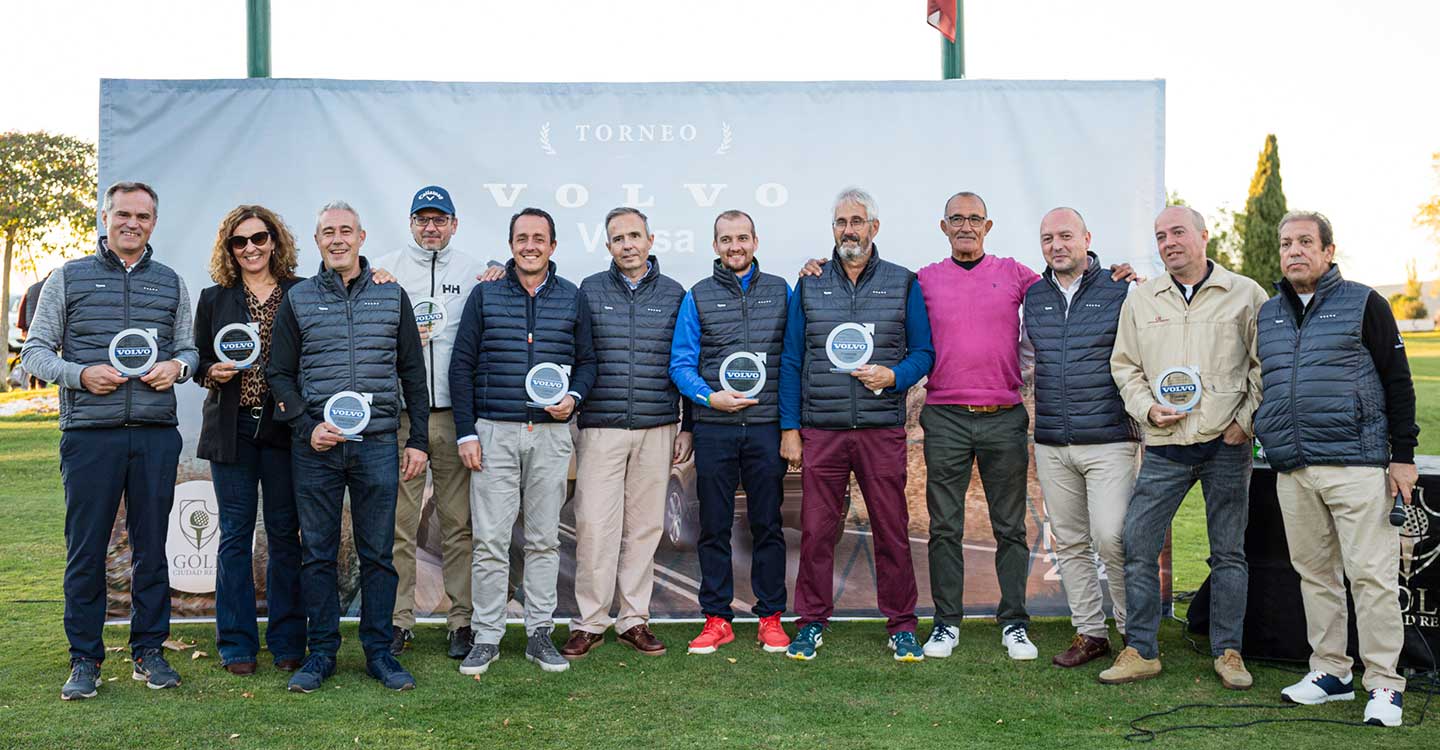 Éxito de participación en el Torneo de Golf del concesionario Volvo Vypsa de Ciudad Real
