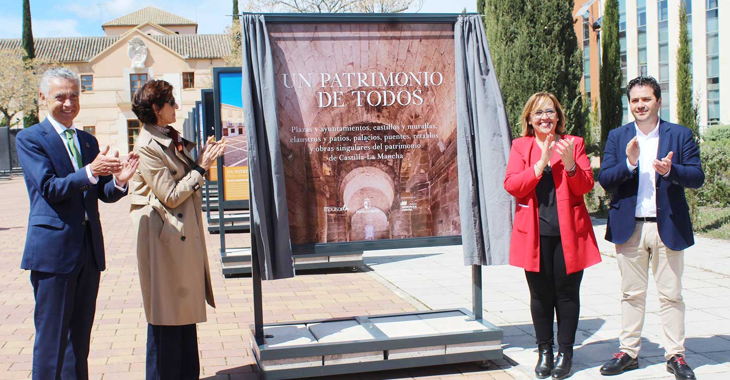 La exposición fotográfica Un patrimonio de todos acerca a los jóvenes universitarios la importancia de patrimonio histórico de Castilla-La Mancha