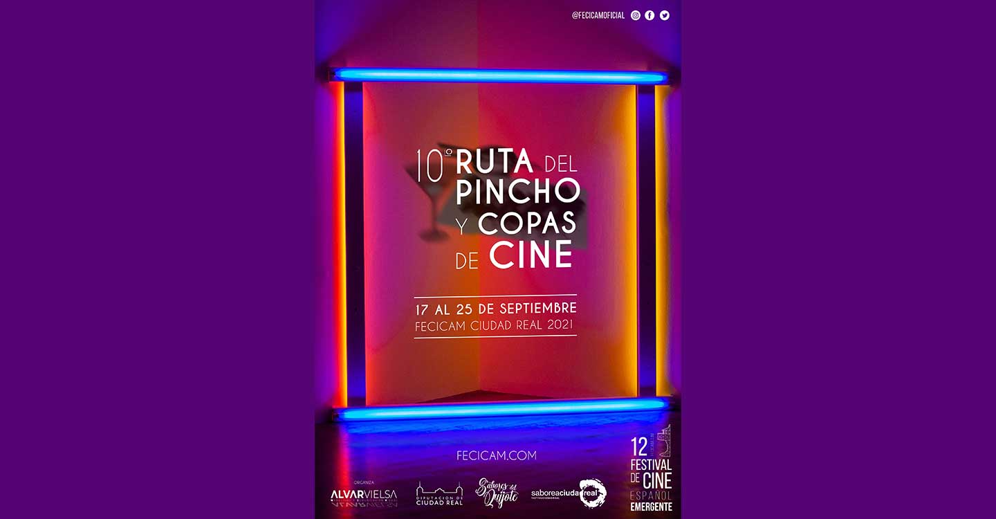 FECICAM convoca la 10ª Ruta del Pincho y Copas de Cine, que se celebrará del 17 al 25 de Septiembre
