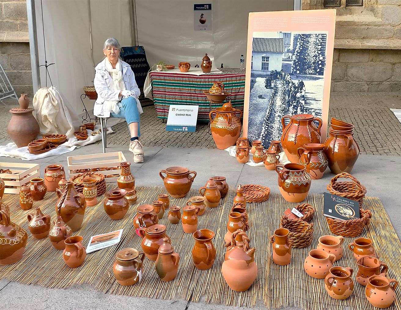 El Alfar Arias de Puertollano y el Centro Alfarero la Estación de Argamasilla de Calatrava participan en la I Feira de Olería “Lugo Tradicional” (FOLT)