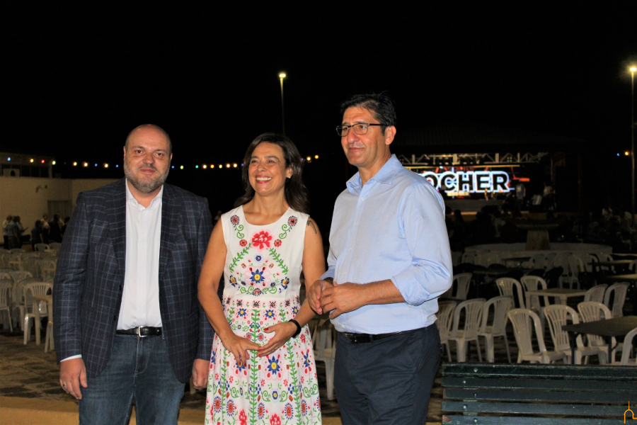  Caballero reivindica en las fiestas patronales de Alcolea de Calatrava su carácter de pueblo trabajador que progresa 