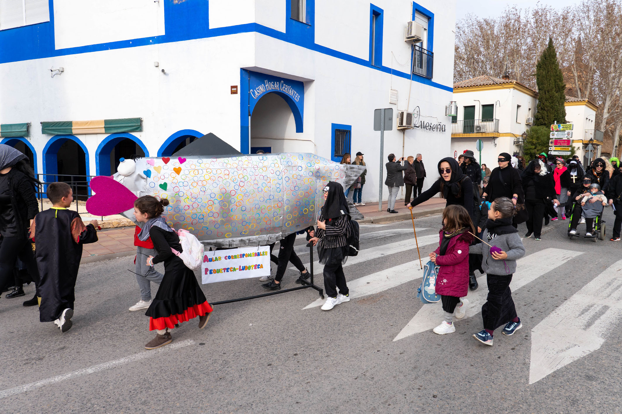 Argamasilla de Alba dice adiós al Carnaval con la emotiva incineración de la sardina Valentina