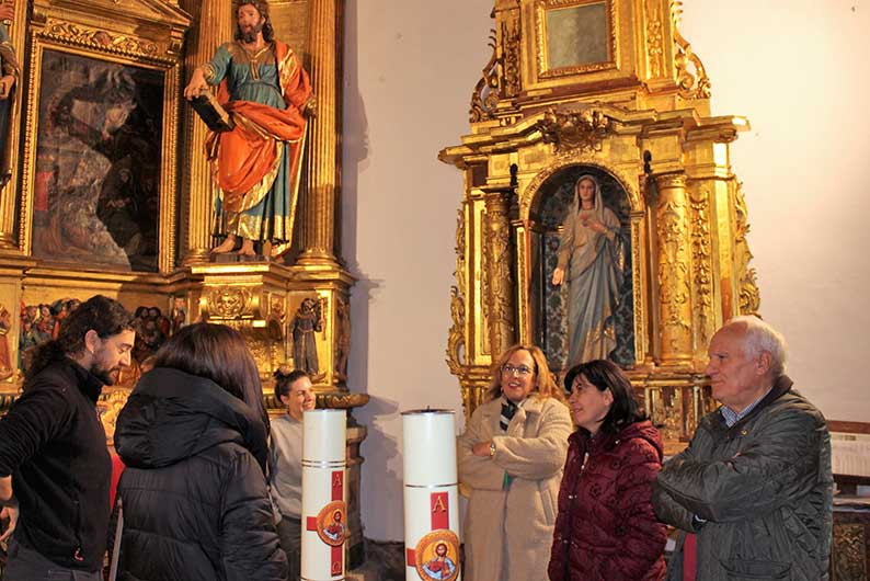 Finaliza la restauración de los retablos laterales de la iglesia de Torre de Juan Abad costeada con 60.000 euros por el Gobierno regional