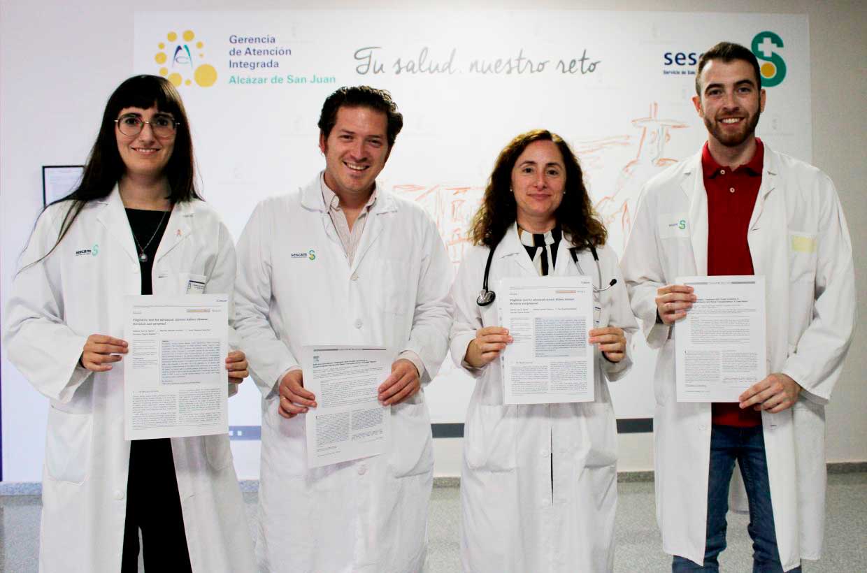 La Gerencia de Alcázar de San Juan publica un estudio sobre un test de elegibilidad para pacientes que precisen terapia renal sustitutiva