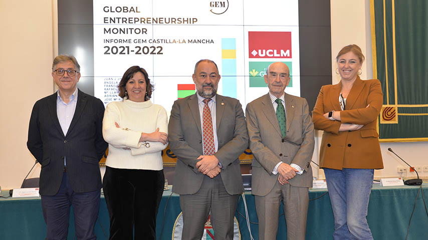 Los principales indicadores sobre emprendimiento en la región se recuperan tras la pandemia, según el Informe GEM de Castilla-La Mancha 2021-22 