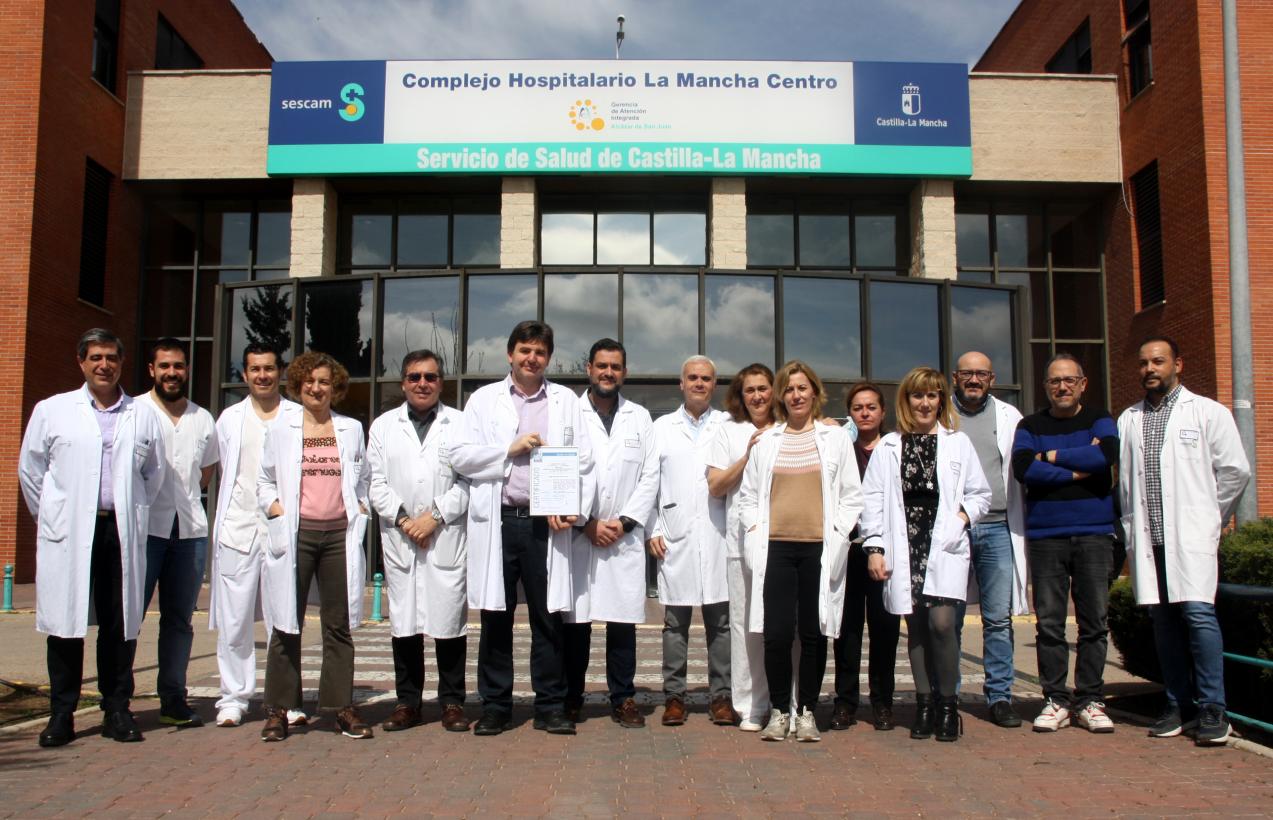 La Gerencia de Alcázar de San Juan certifica la calidad de dos nuevos procesos: Enfermedad Lateral Amiotrófica (ELA) y Docencia en Medicina Familiar y Comunitaria 