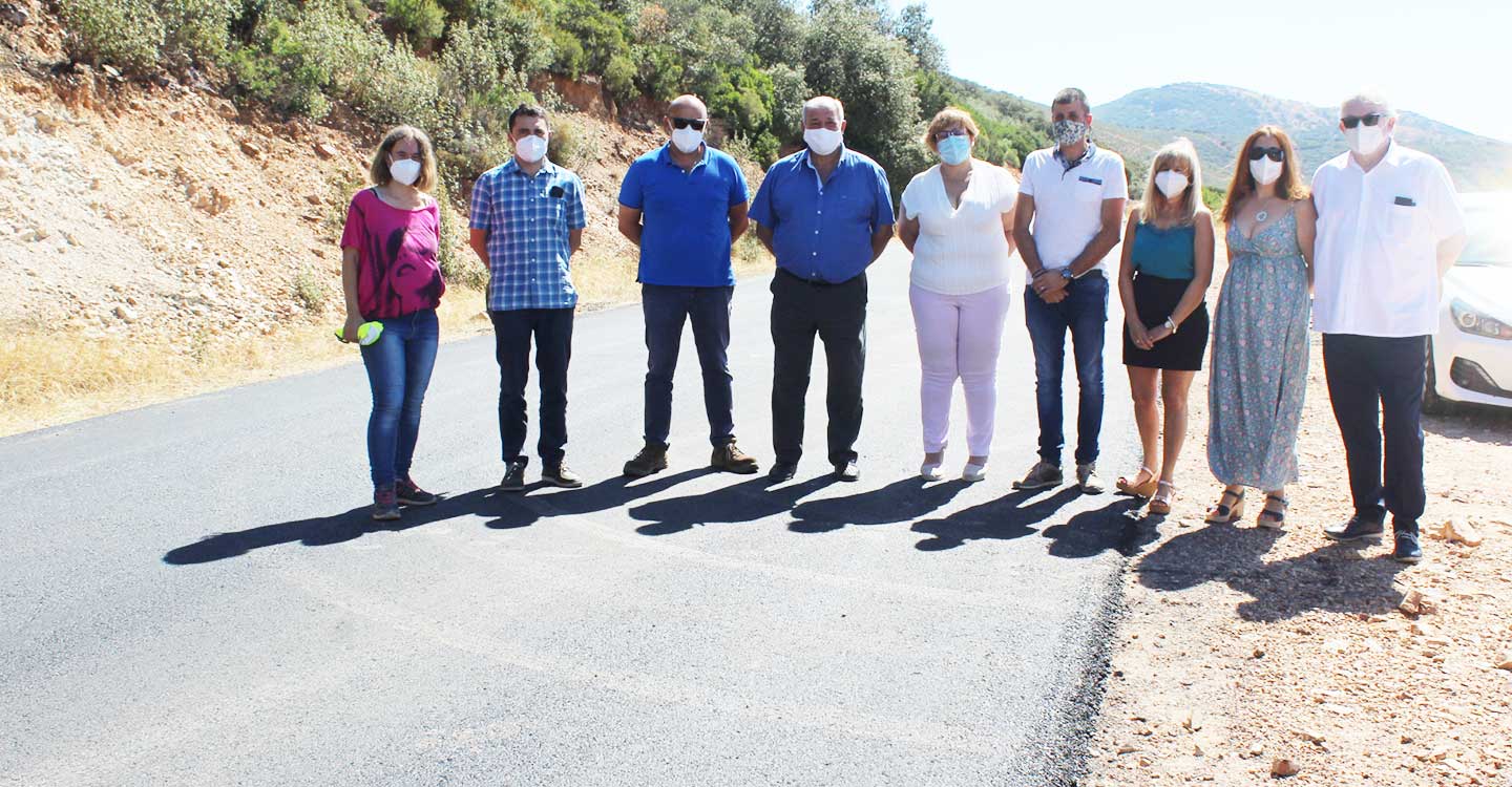 El Gobierno de Castilla-La Mancha mejora la conexión por carretera en el entorno rural entre Puebla de Don Rodrigo y Arroba de los Montes 