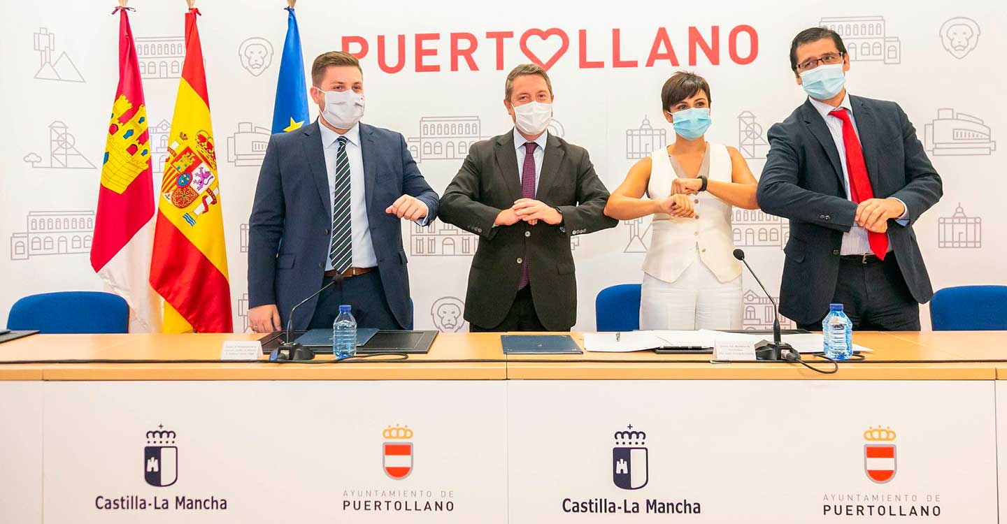 El Gobierno regional firma con el Ayuntamiento de Puertollano un protocolo para poder crear un millón de metros de suelo industrial en la ciudad