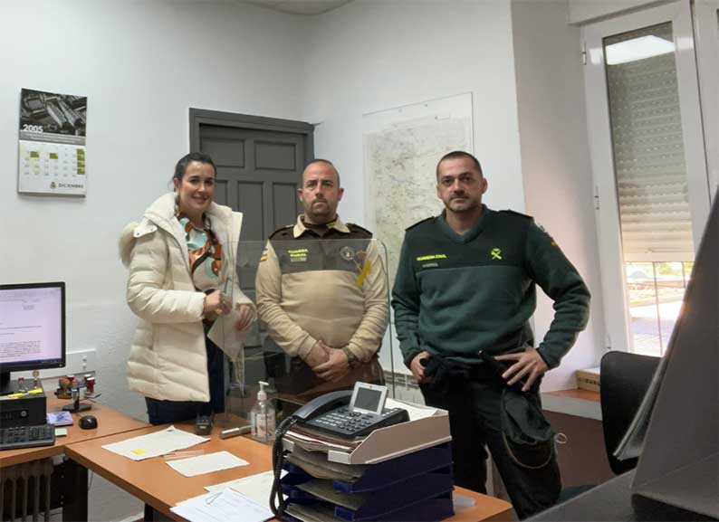 El Ayuntamiento de Calzada de Calatrava, Guardia Civil y Guardería Rural se coordinan para una campaña de aceituna sin incidencias