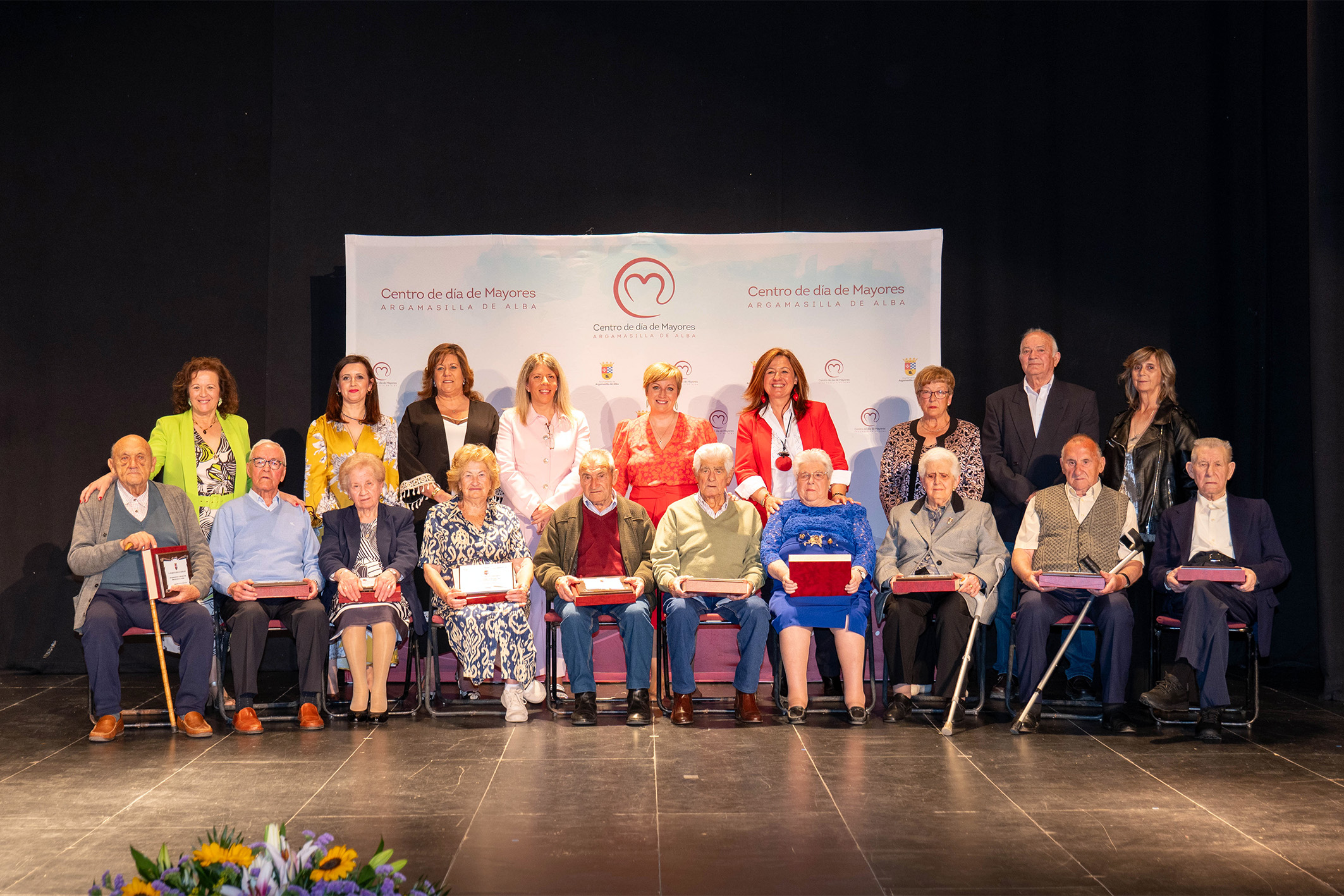 Celebración del 41º homenaje a los mayores en Argamasilla de Alba