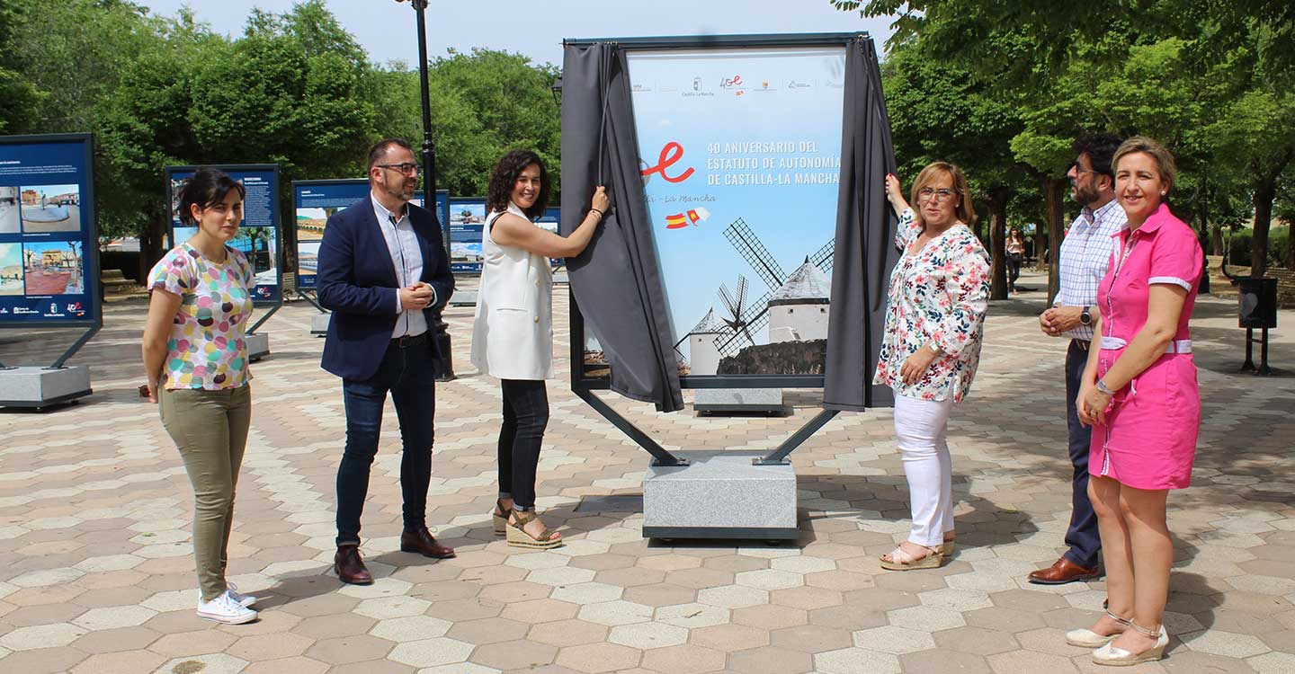 Inaugurada la Exposición 40 aniversario en el Parque Reina Sofía de Calzada de Calatrava