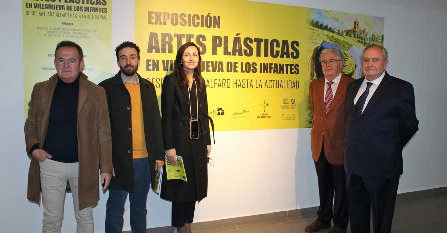 Inaugurada la exposición 'Artes Plásticas en Villanueva de los Infantes. Desde Arteaga Alfaro hasta la actualidad' en El Museo de Arte Contemporáneo