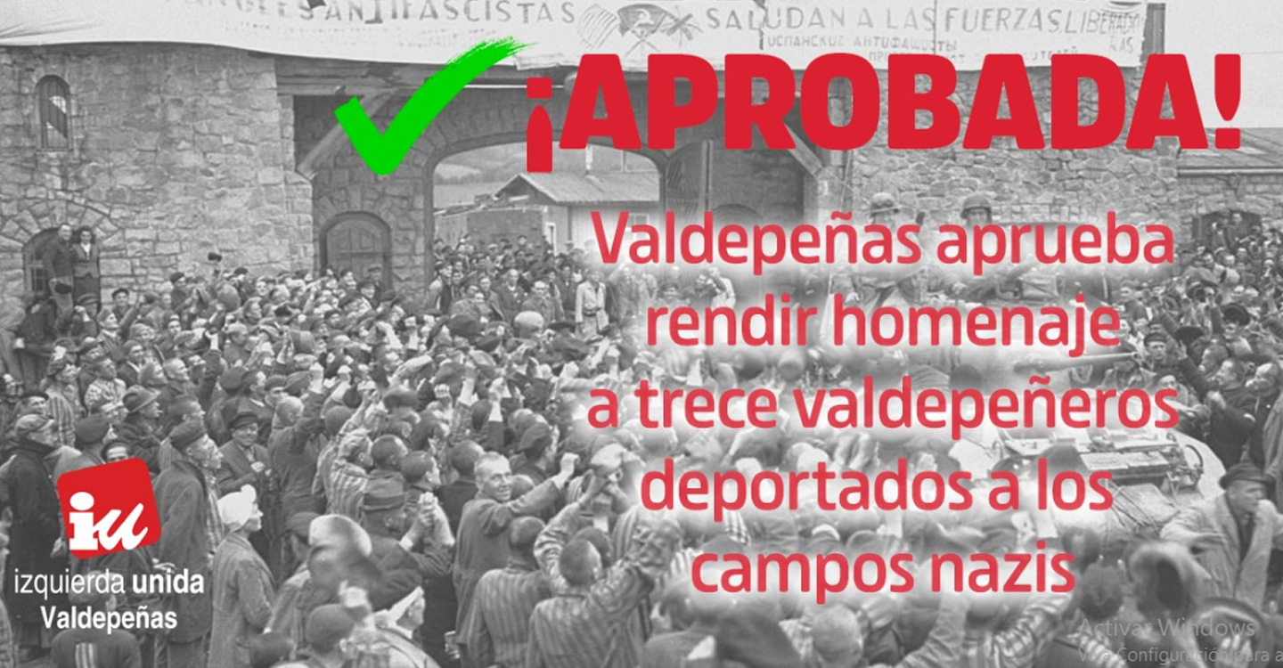 Valdepeñas aprueba rendir homenaje a trece valdepeñeros deportados a los campos nazis