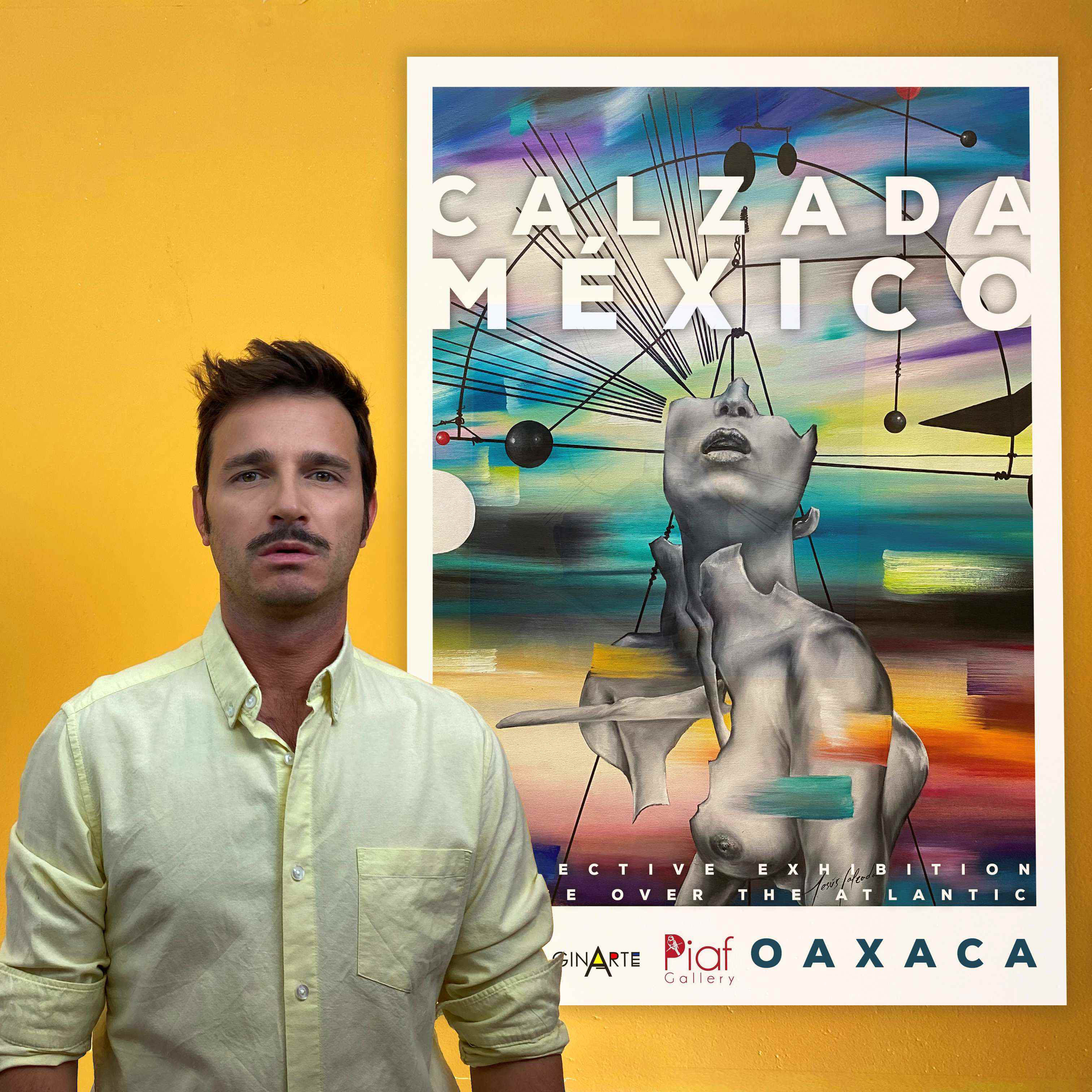 Jesús Calzada expone en México