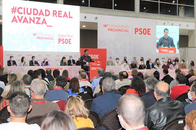 José Manuel Caballero revalida la Secretaría General del PSOE “con la responsabilidad de servir con eficacia y honradez” a la ciudadanía de la provincia de Ciudad Real   