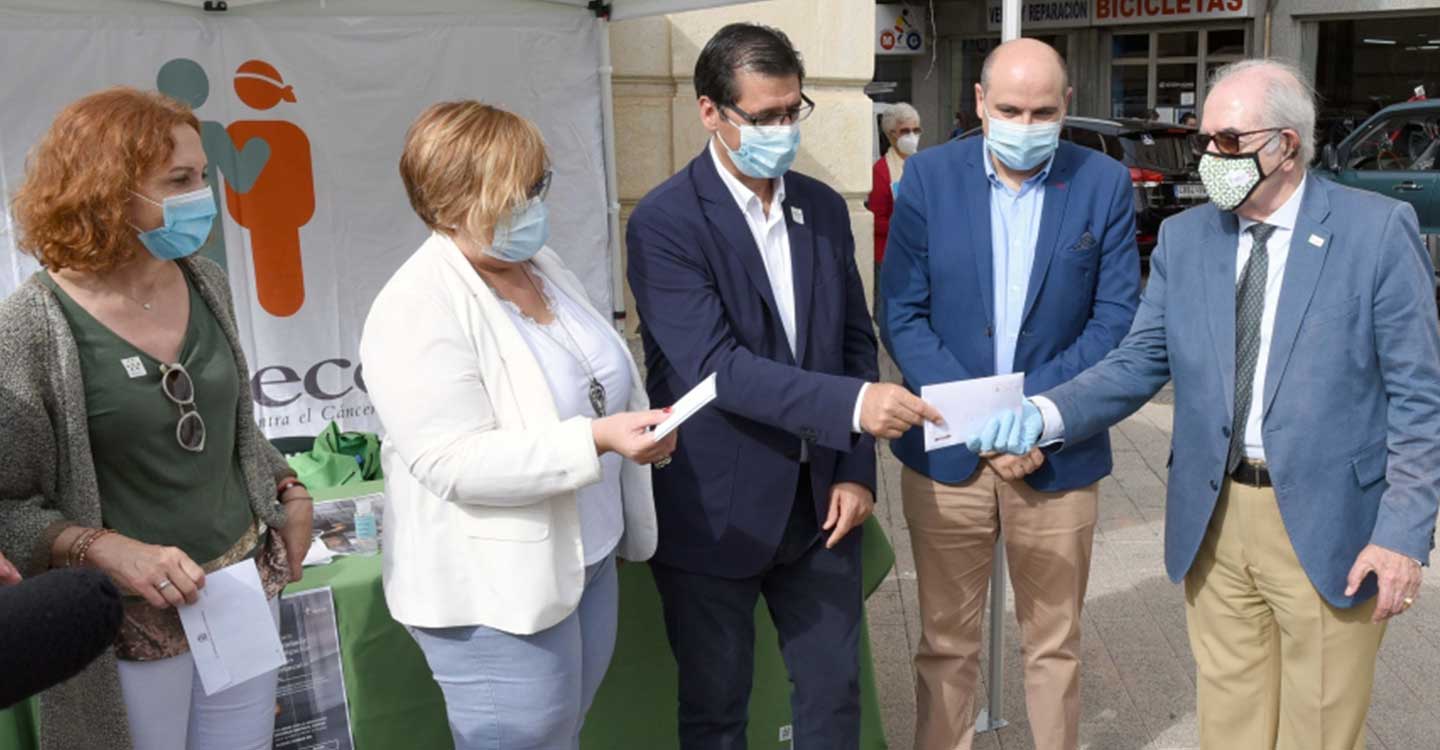  El presidente de la Diputación hace un llamamiento a la ciudadanía para que además de donar fondos para la investigación contra el cáncer protejan su salud del COVID 