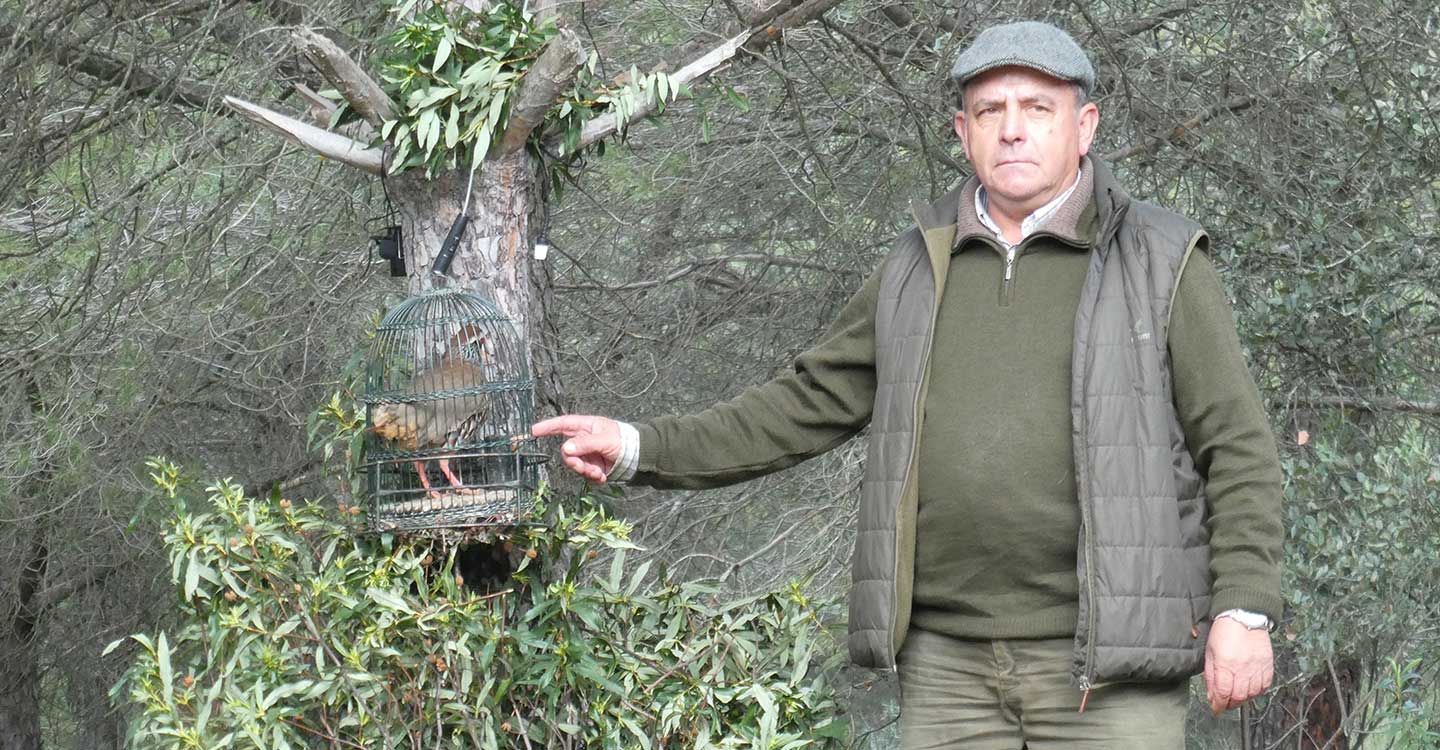 Julián Acero, campeón de Castilla-La Mancha de Perdiz con Reclamo