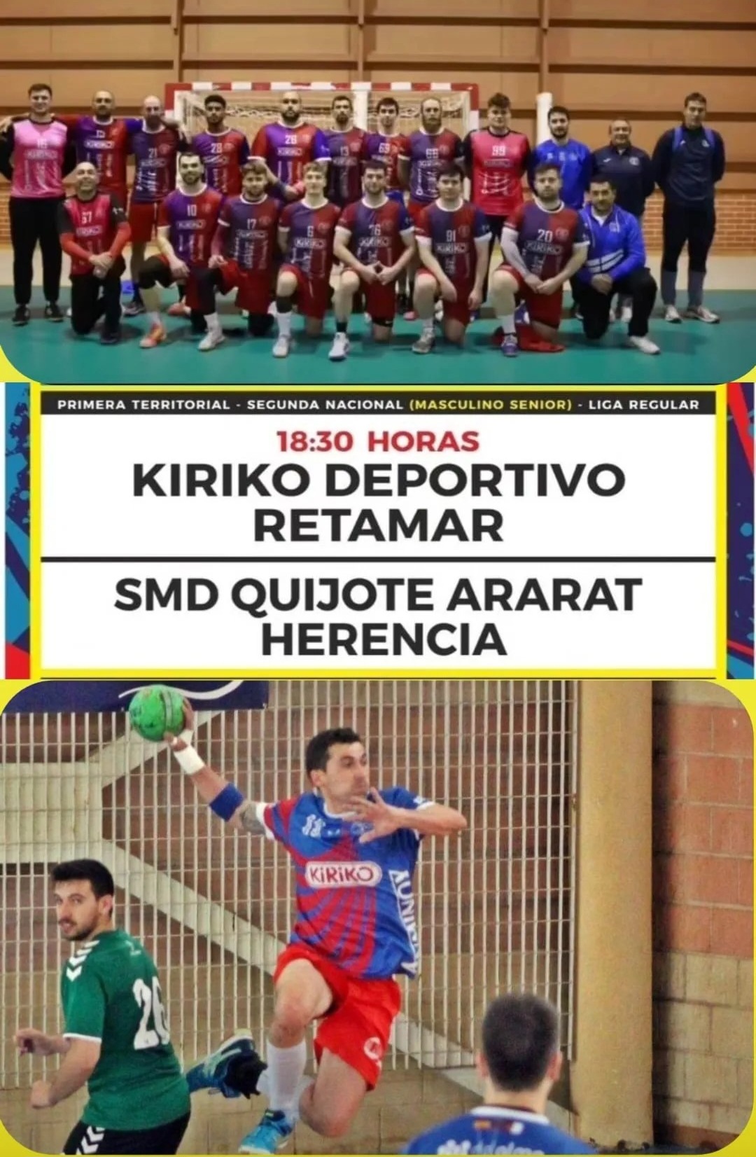 El Kiriko/Retamar tirará de épica para vencer al Herencia