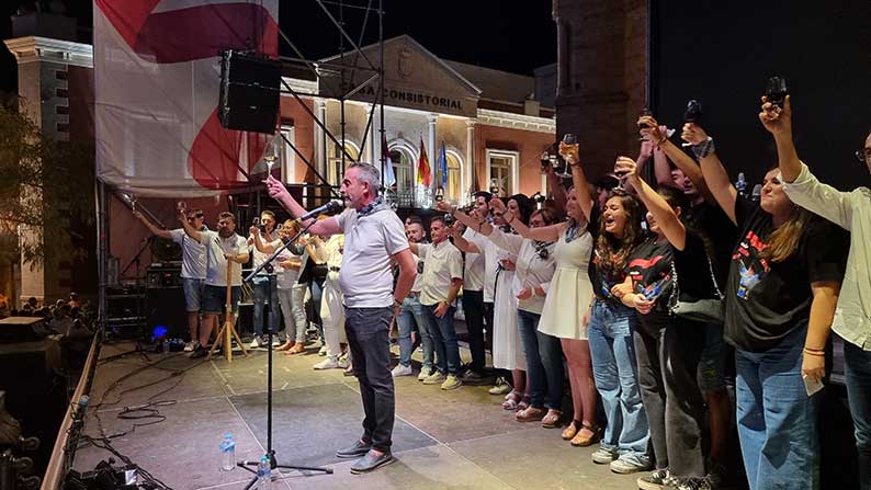 Jesús Martín: “Levanto mi copa de humildad y brindo por la paz en el mundo”