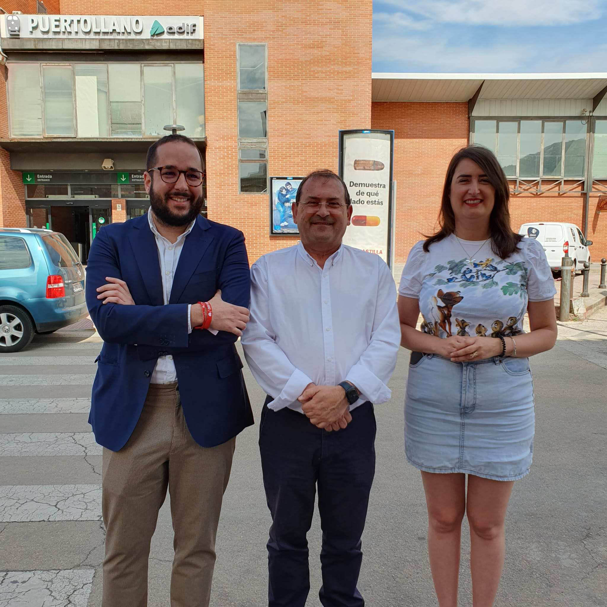 El PSOE celebra que el Gobierno de España siga apostando por el avance de Puertollano, con la mejora de la Estación de AVE por valor de 14 millones de euros 