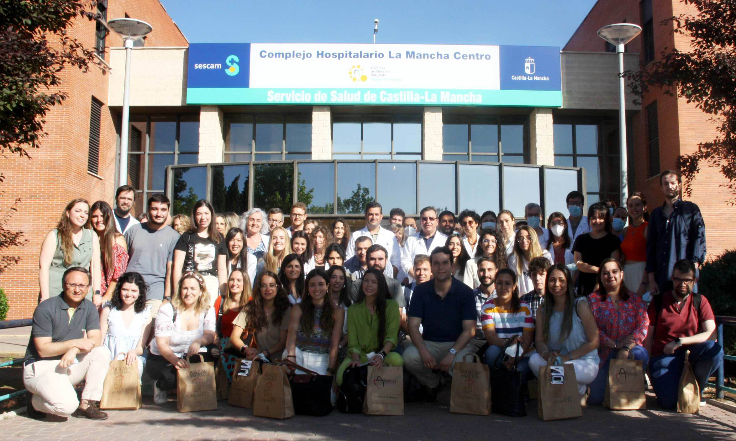 El Hospital Mancha Centro da la bienvenida a los 33 nuevos residentes que empiezan su formación en la Gerencia de Alcázar de San Juan