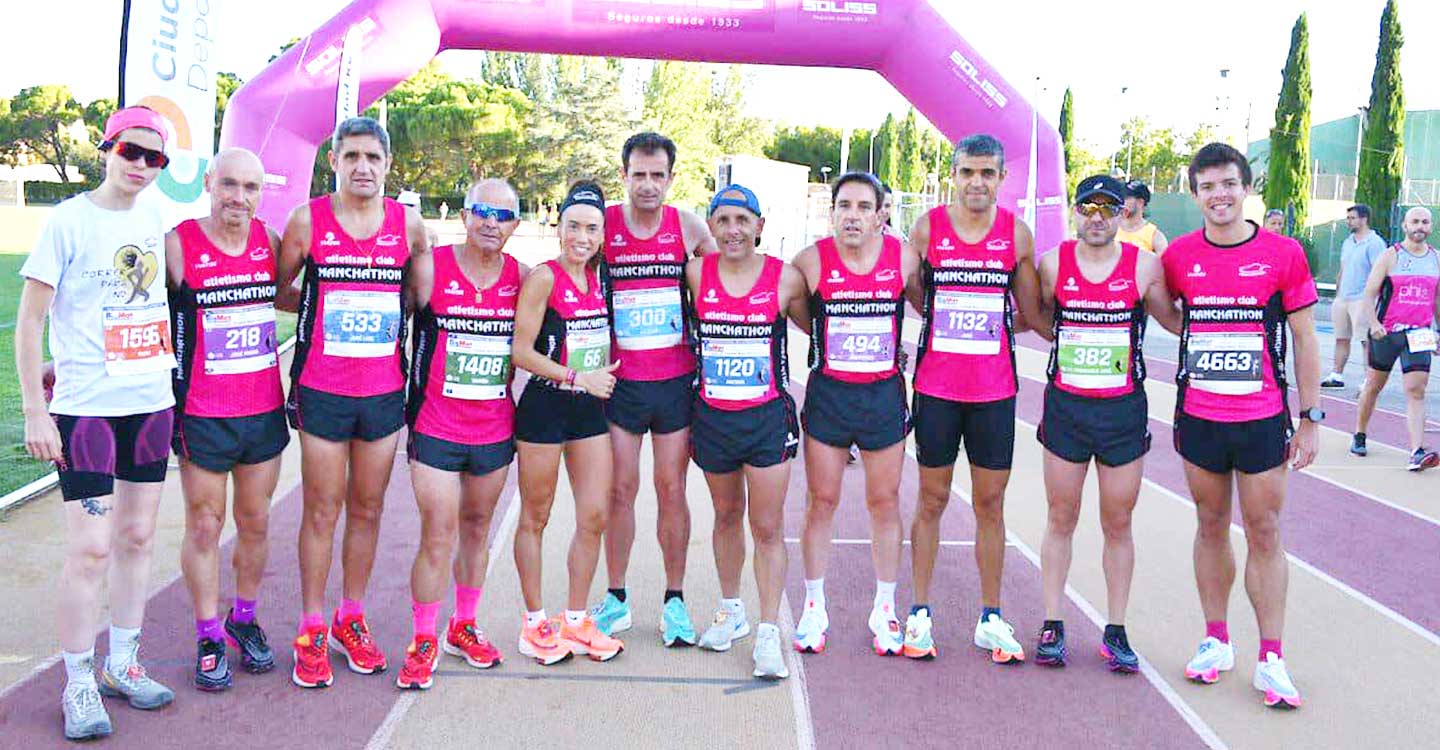  Éxito colectivo del A.C. Manchathon en la Media Maratón de Torralba de Calatrava