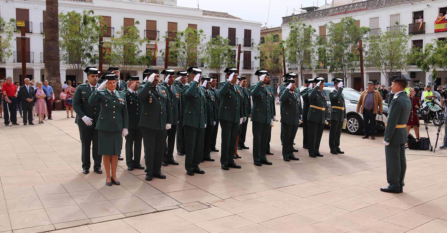 Manzanares celebra el Día de la Hispanidad junto a la Guardia Civil