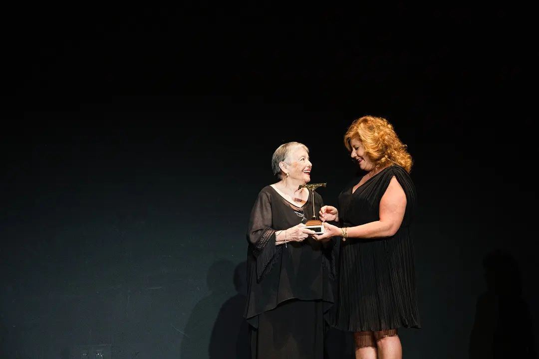 María Galiana recibe el IX Premio Patio de Comedias de Torralba de Calatrava