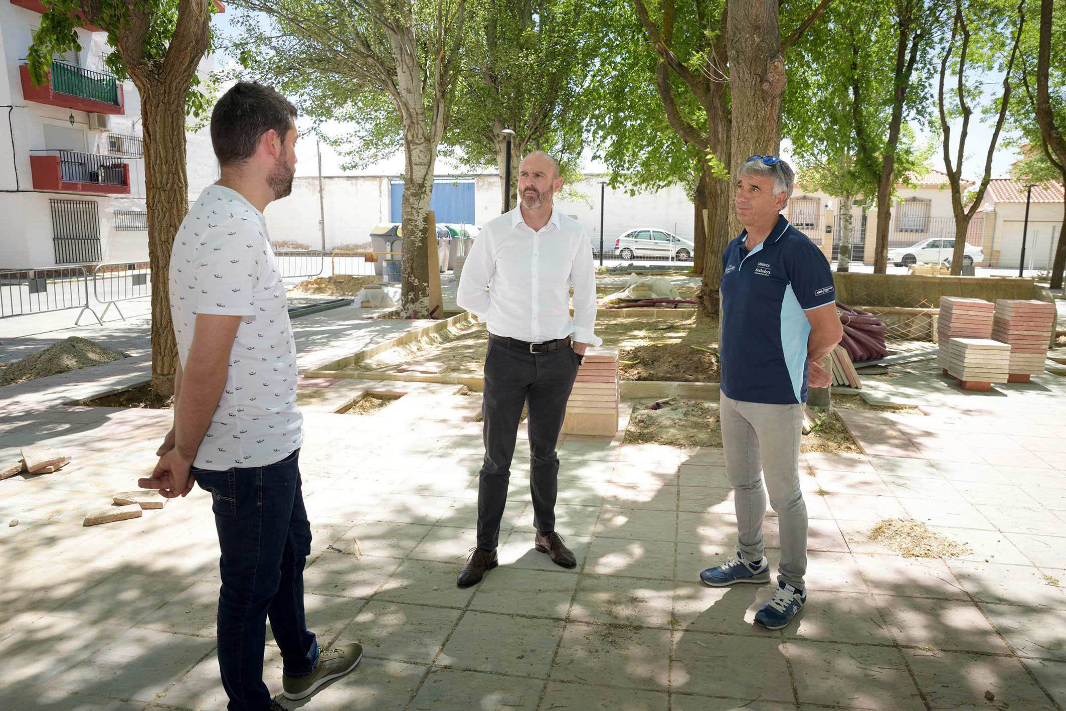 El Ayuntamiento de Argamasilla de Alba y la Diputación Provincial mejoran el Parque de las Acacias
