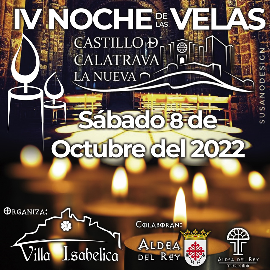 Música, cultura e historia en la IV Noche de Las Velas en el Castillo de Calatrava La Nueva de Aldea del Rey