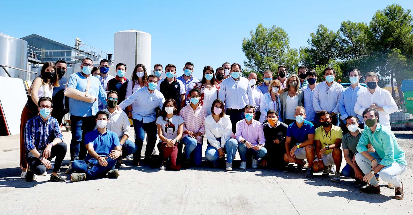 Núñez anuncia la incorporación de NNGG en el Consejo Político del PP-CLM para que la voz de los jóvenes tenga protagonismo en la alternativa política al Gobierno de Page