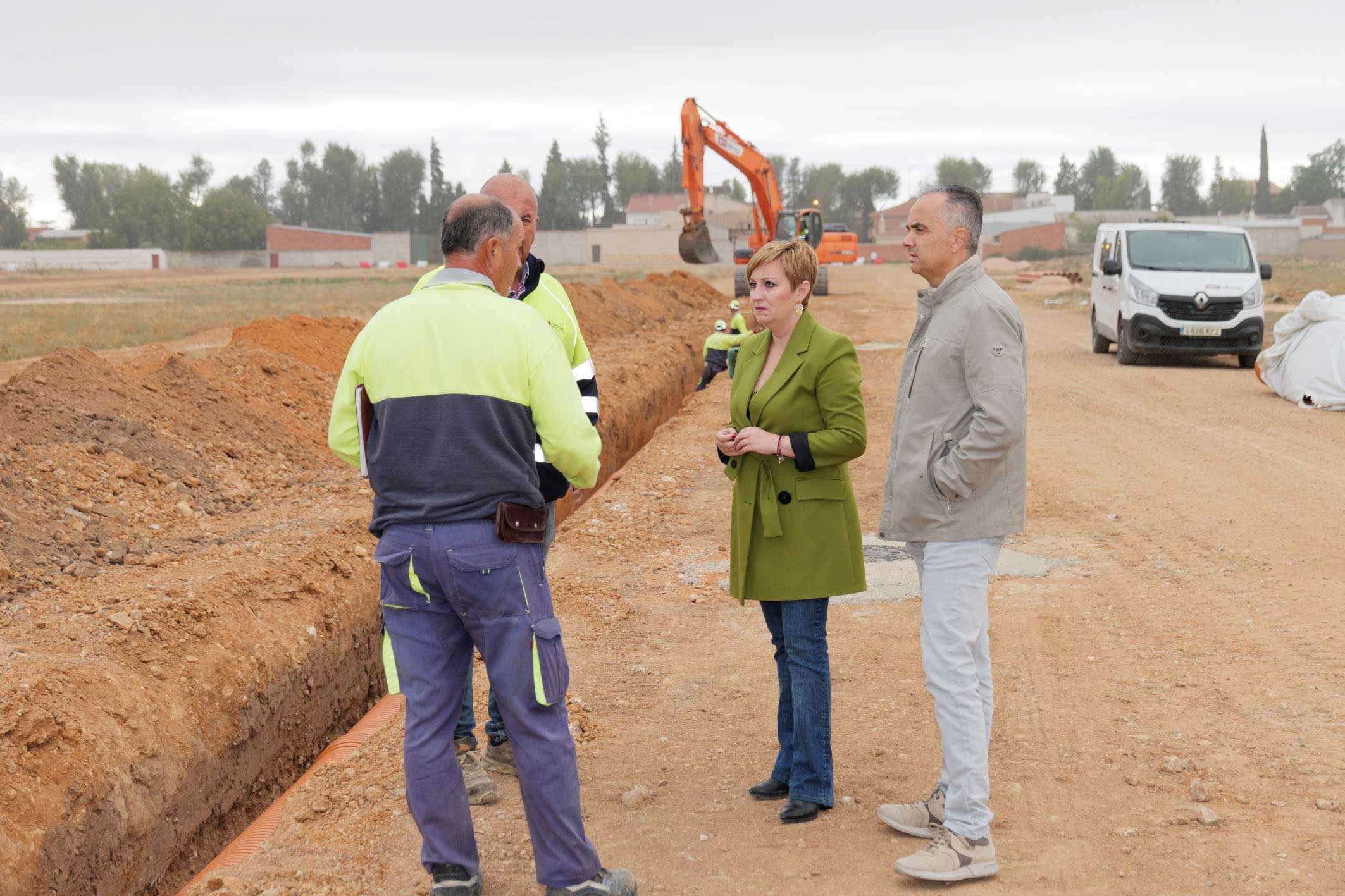 Argamasilla de Alba avanza en su desarrollo urbanístico con las obras de saneamiento en 'El Rincón'