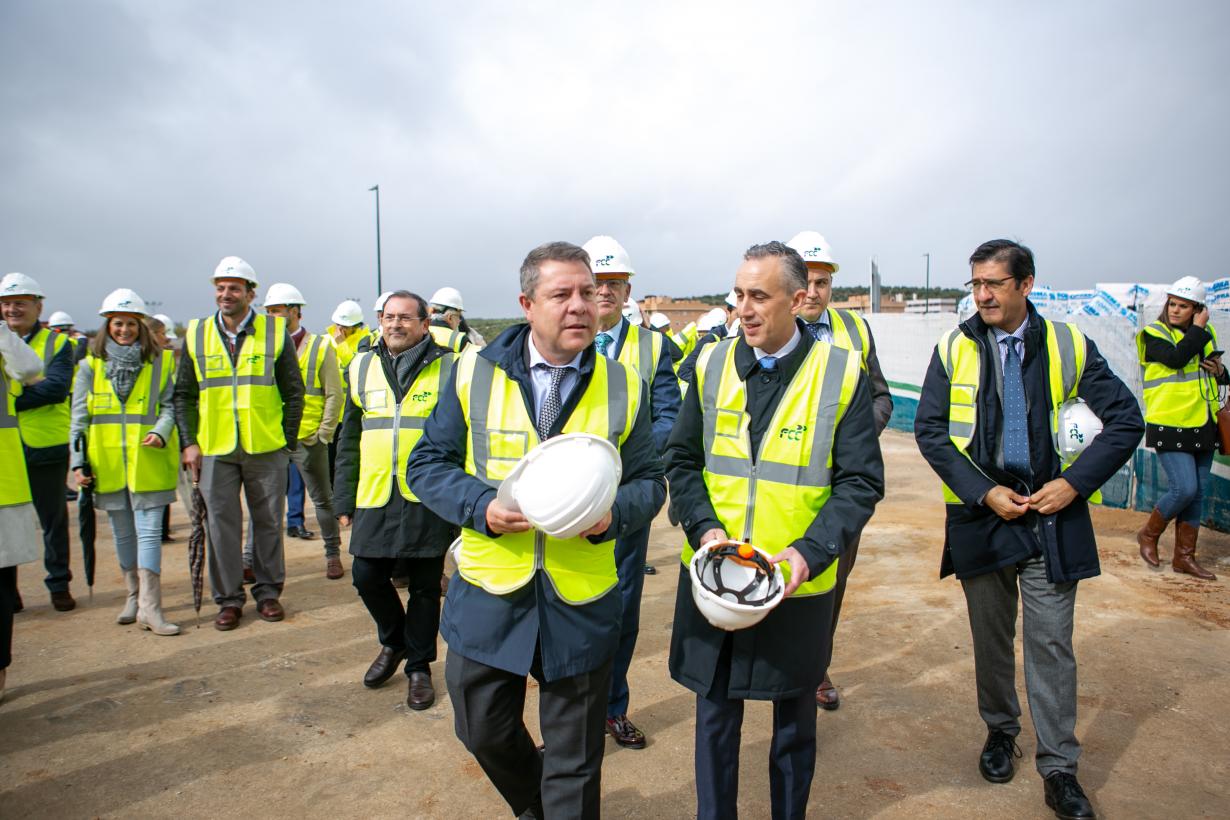 Las obras del Hospital de Puertollano avanzan a muy buen ritmo