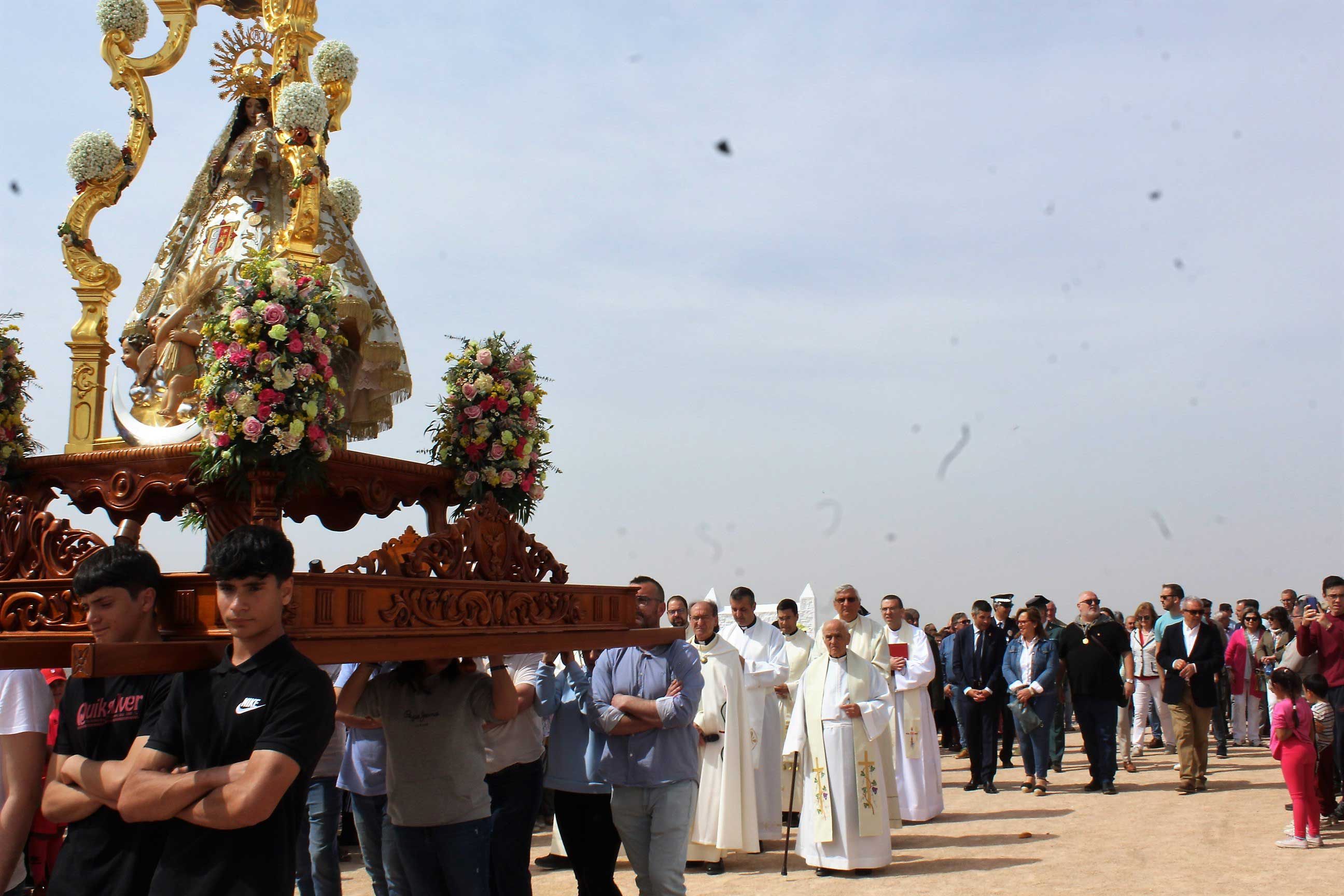 Carmen Teresa Olmedo, participa en los actos con motivo de la festividad en honor de la Virgen de Criptana 