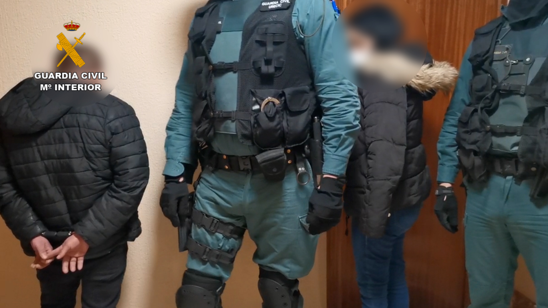 La Guardia Civil desarticula una organización criminal dedicada al tráfico de drogas dentro de la Operación Maviko