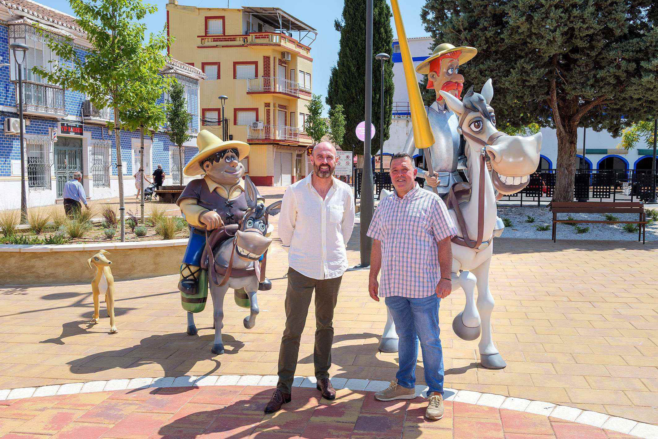 Oscar García: El genio detrás de las estatuas de Don Quijote de La Mancha de Argamasilla de Alba