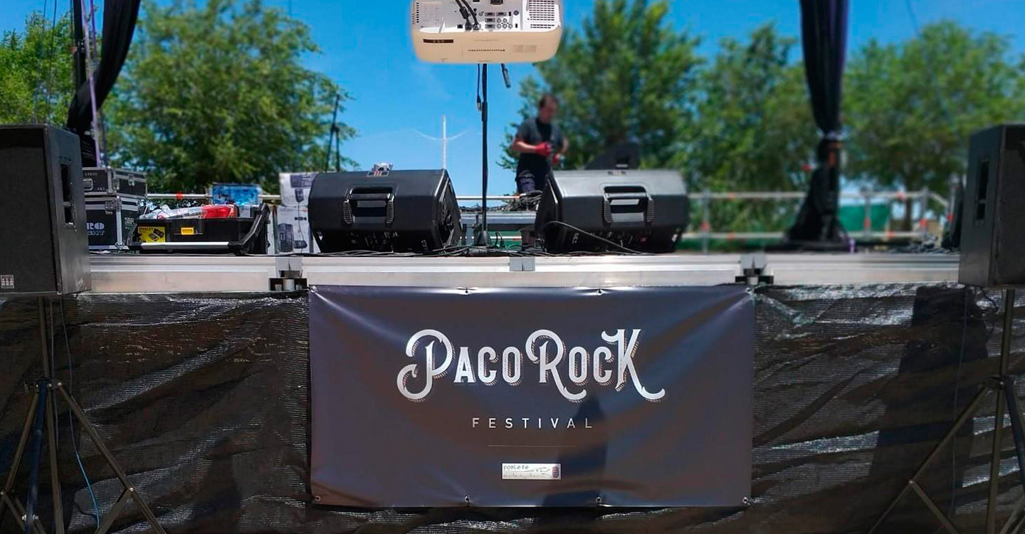 Rock en directo, en familia y solidario: vuelve el PacoROCK Festival a Poblete, este año a beneficio de APAFES