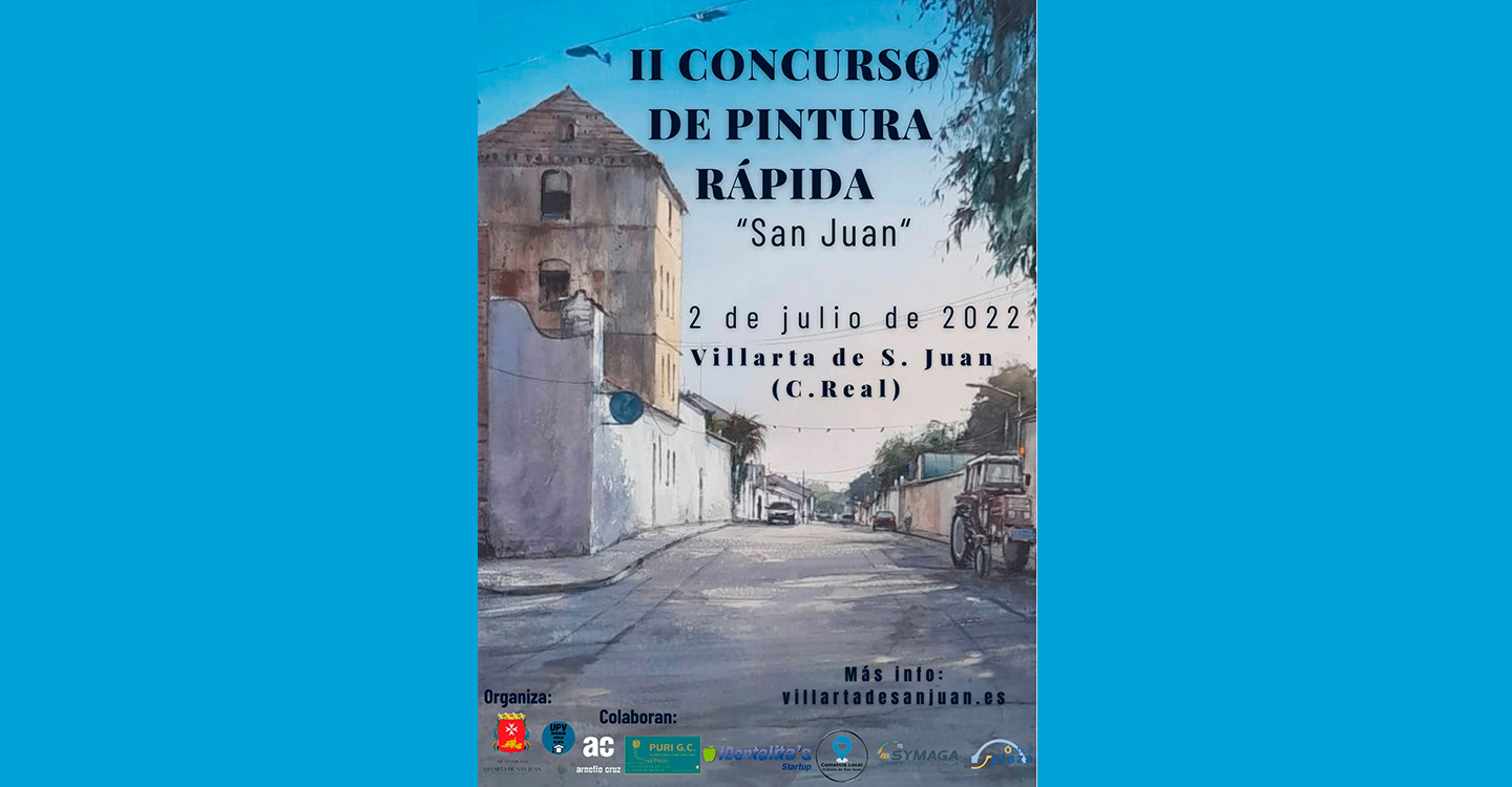 Villarta de San Juan repartirá más de 3.300 euros en premios en su segundo concurso de pintura rápida